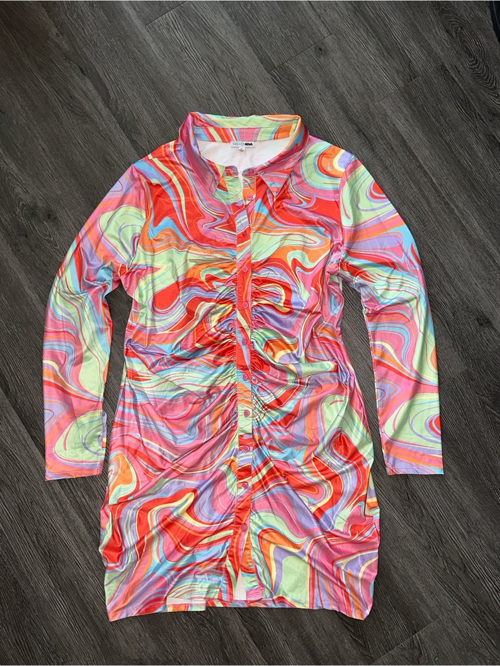 Hazy Daze Shirt Dress